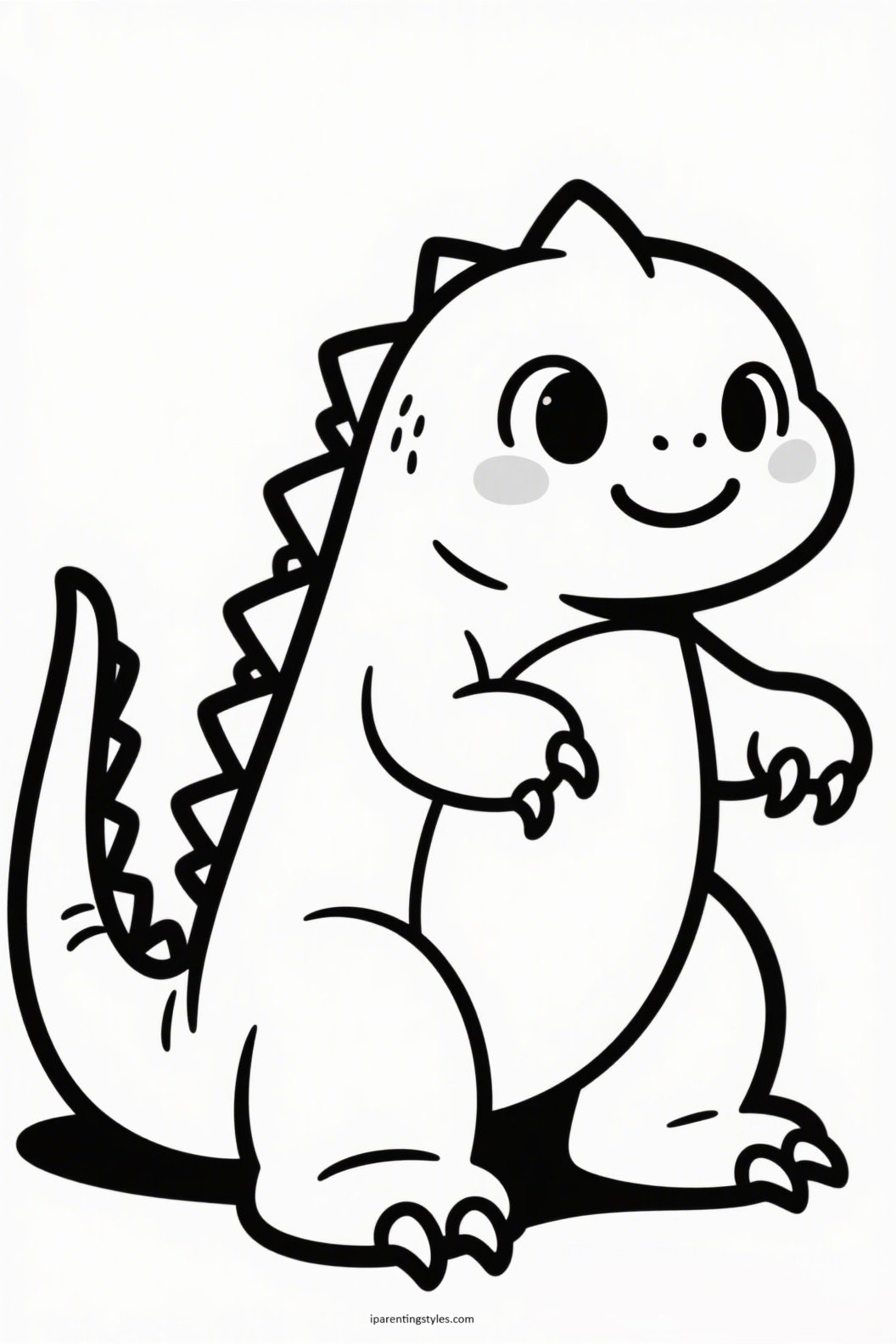 10 Adorable Godzilla Coloring Pages to Make You Smile! 🦖💖
