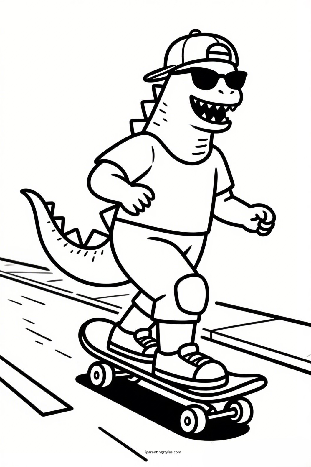 10 CUTIE Godzilla Coloring Pages for Kids! 🦖🎨