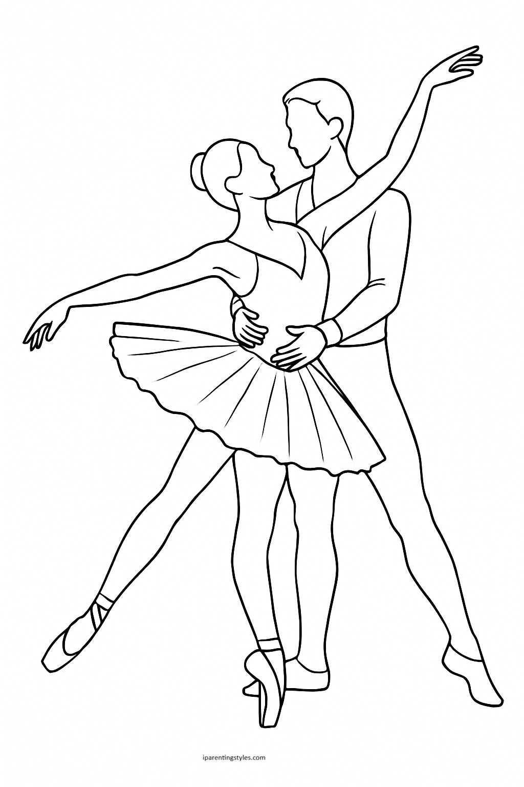 10 More Ballerina Coloring Pages to Bring Ballet to Life