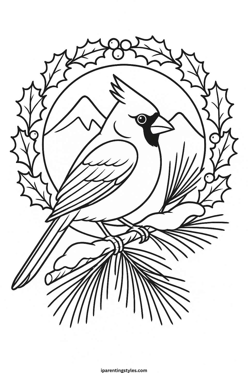 🐦 Whimsical Bird Coloring Sheet Collection 🖍️ "Page 8"