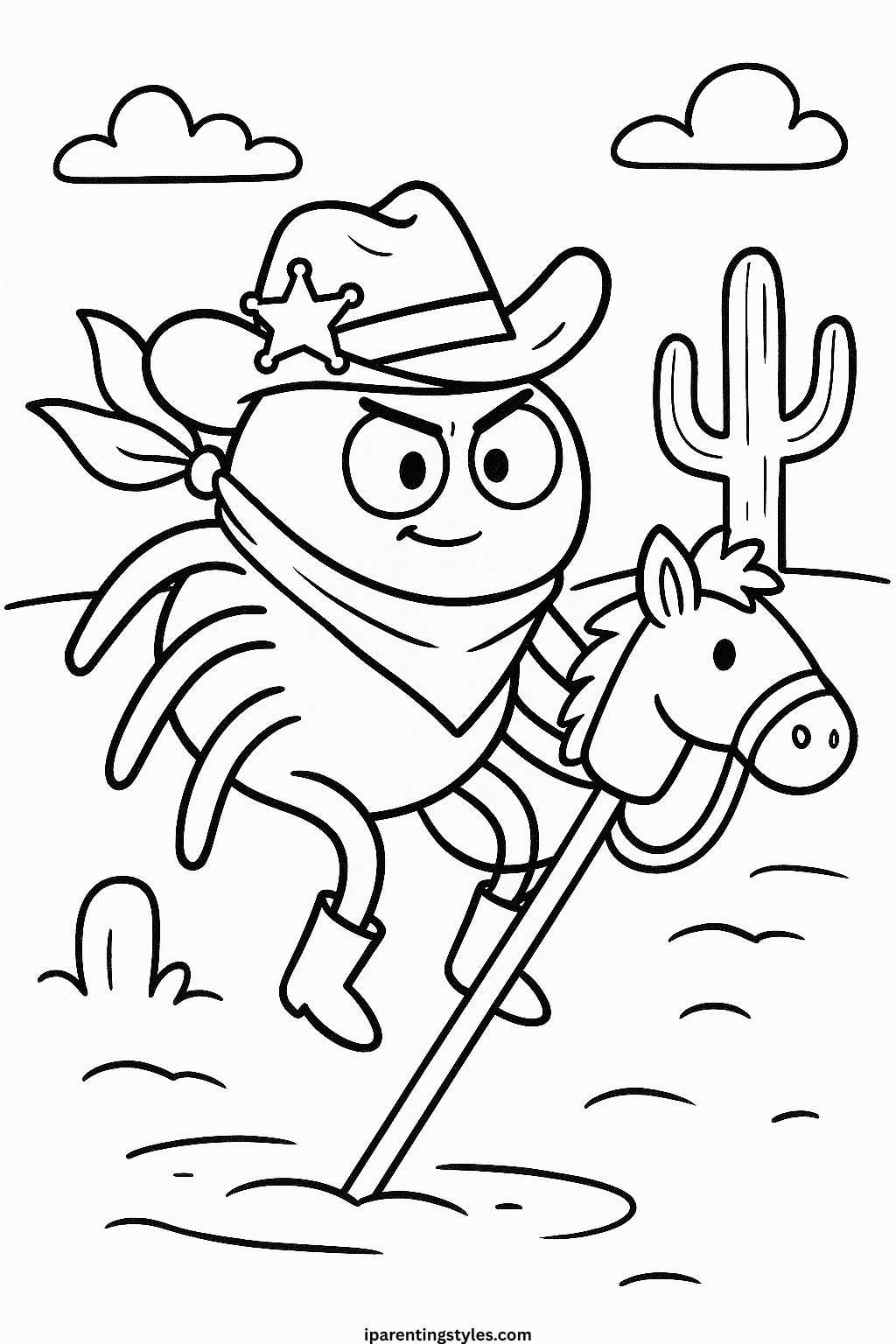🕷️ Whimsical Web Wonders: Spider Coloring Sheet Adventure 🖍️ "Sheet 8"