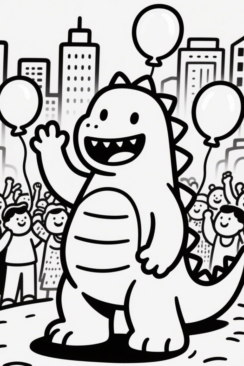Roar into Creativity: 10 Godzilla Coloring Pages Kids Will Love