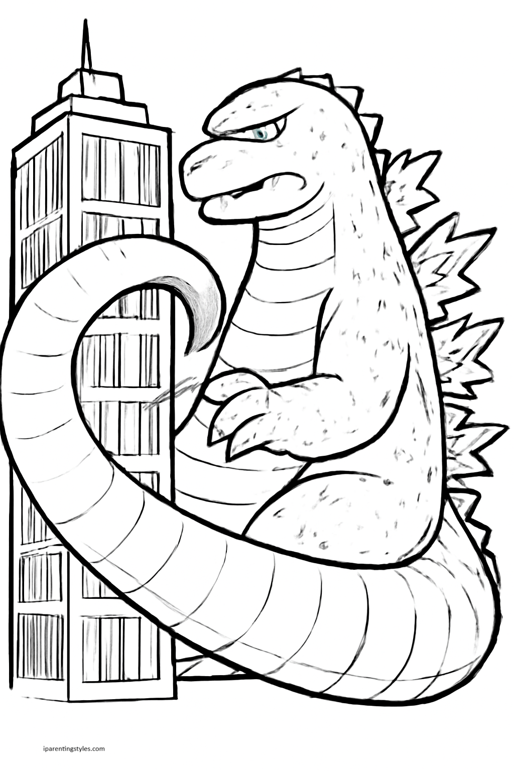 Dive Into the World of Godzilla: The Ultimate Coloring Page Adventure