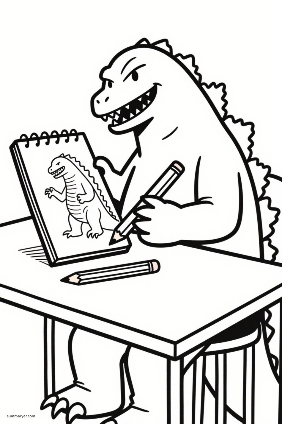 10 Unique Godzilla Coloring Sheet Ideas That Spark Creativity