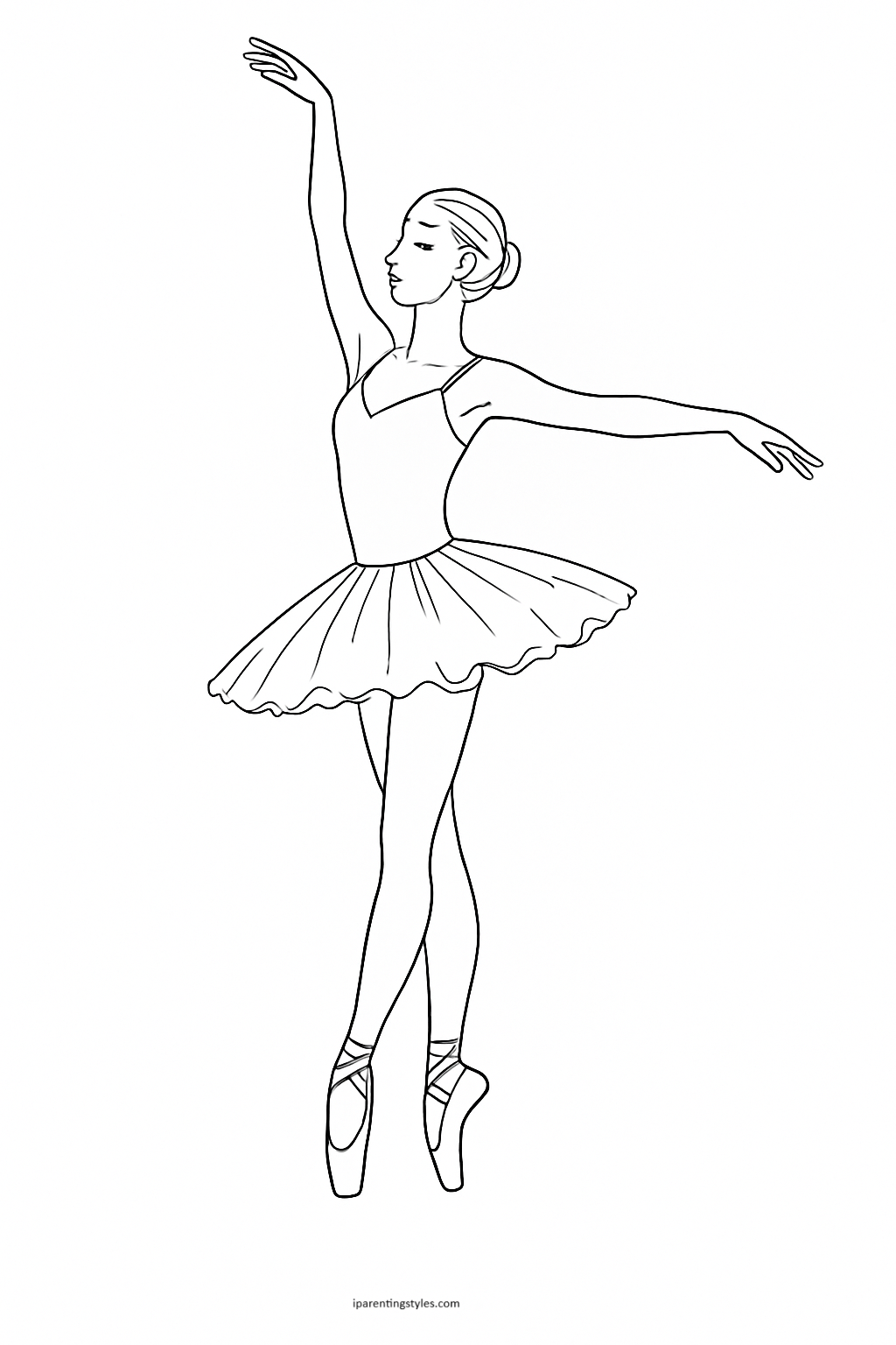 10 More Ballerina Coloring Pages to Bring Ballet to Life