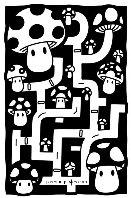 Free Printable Super Mario Coloring Sheets #7