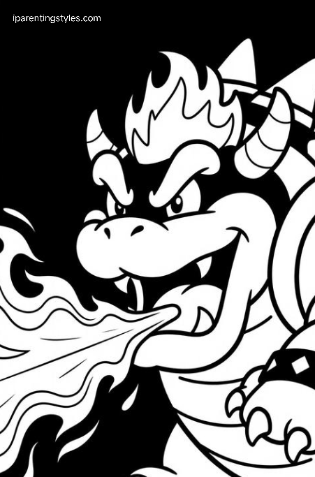 Free Printable Super Mario Coloring Sheets #10