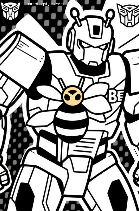 Free Printable Transformers Coloring Page #3