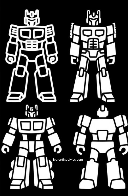 Free Printable Transformers Coloring Page #4