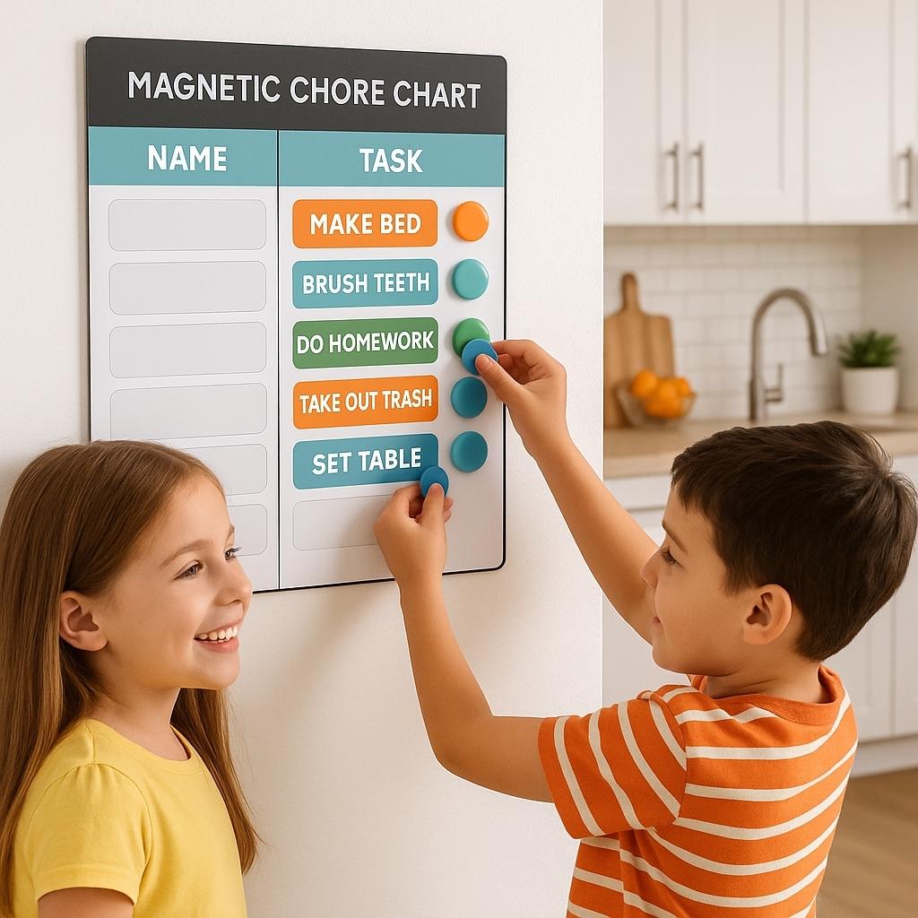 Give Them Ownership Through Chores and Routines