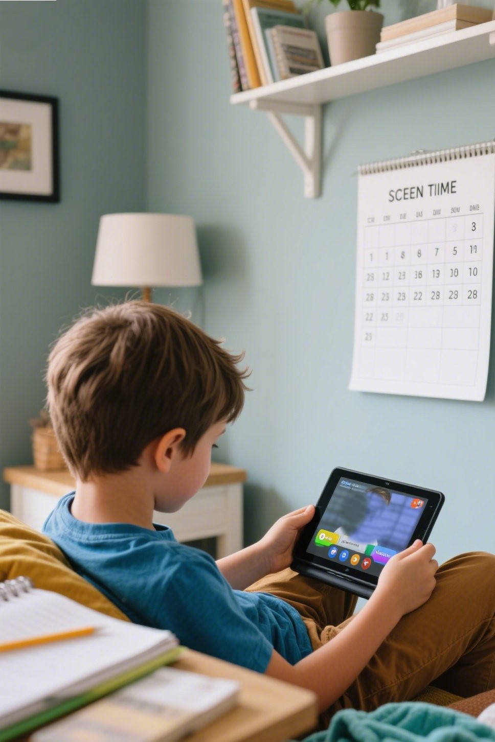 1. 📅 Create a Screen Time Schedule