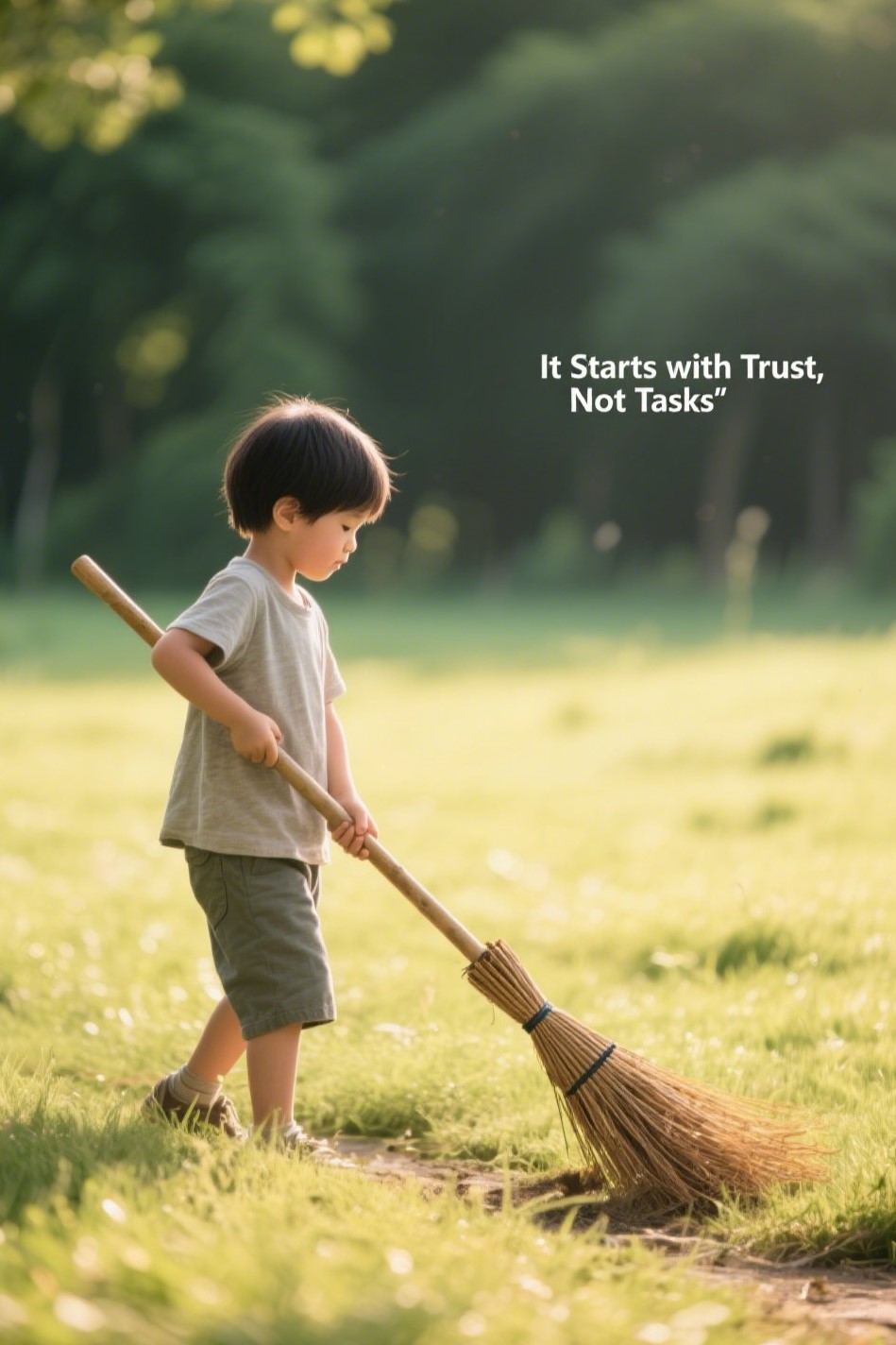 🌱 1. It Starts with Trust, Not Tasks