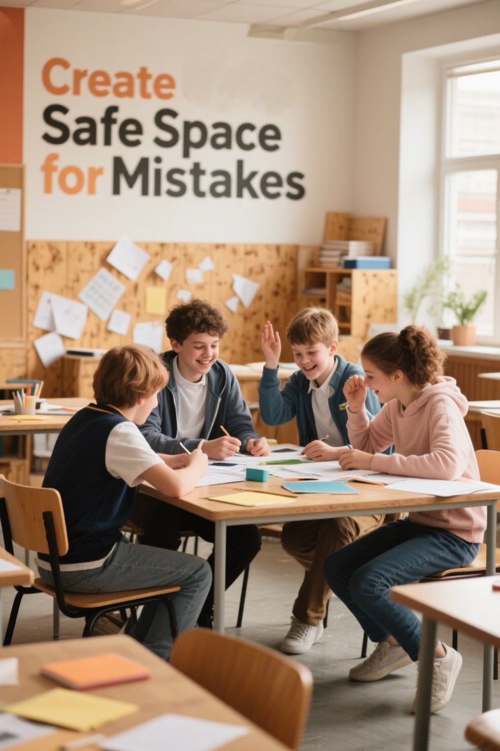 2. Create Safe Space for Mistakes