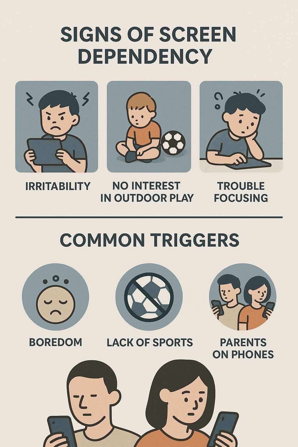 Understanding Screen Dependency in Children