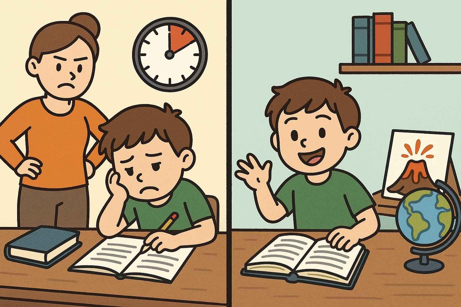 The Effects of Forcing Homework