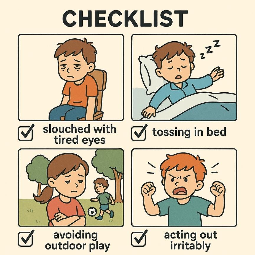 Signs Your Child Might Be Getting Too Much Screen Time 🚨