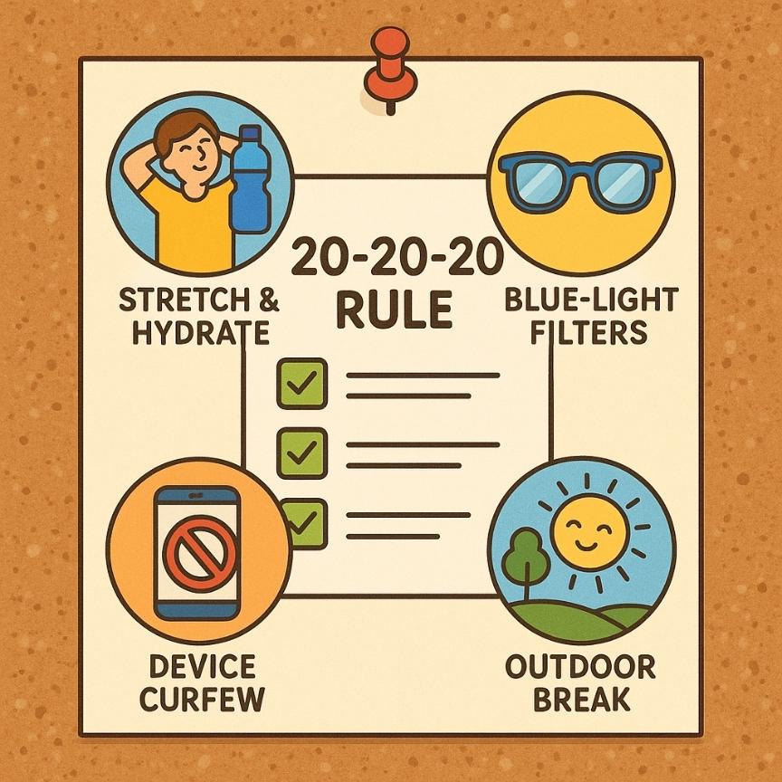 Tips for Healthy Screen Habits