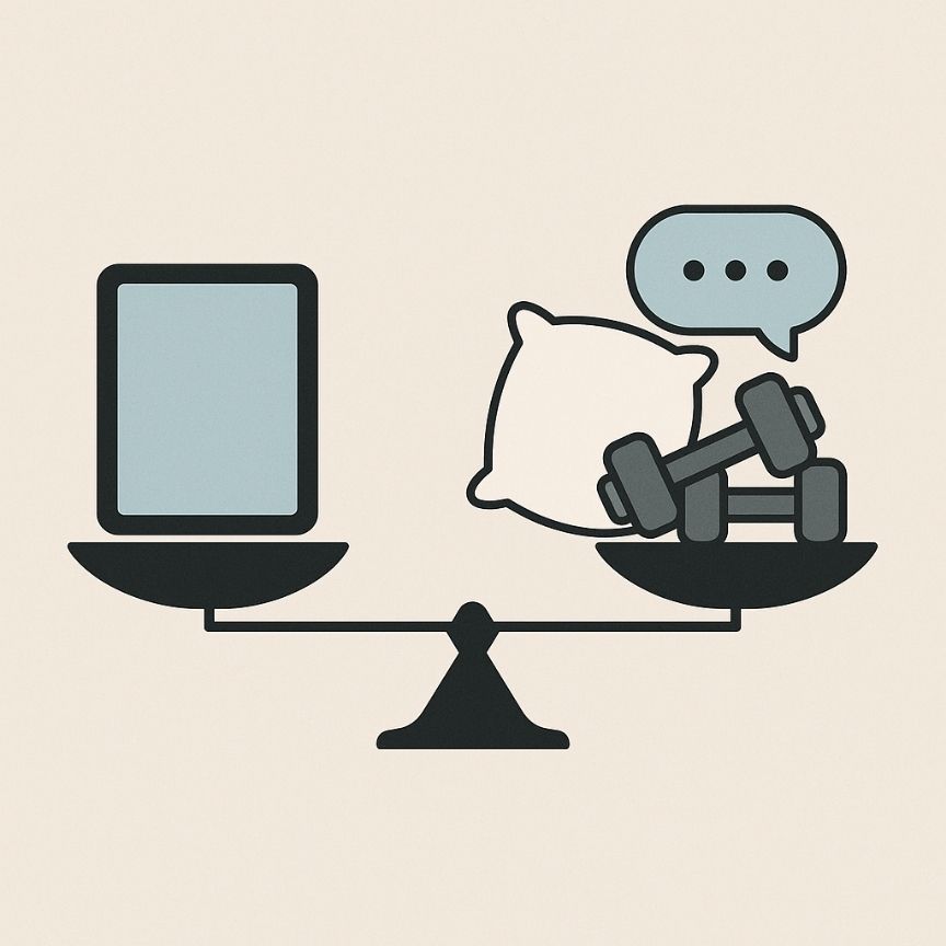 Balancing Screen Time With a Healthy Routine