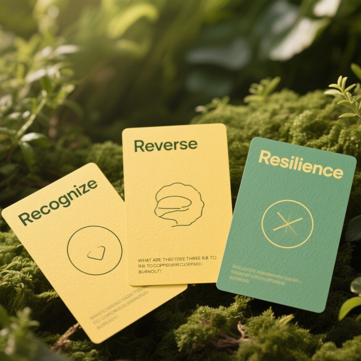 WHAT ARE THE THREE R'S TO COPING WITH BURNOUT?