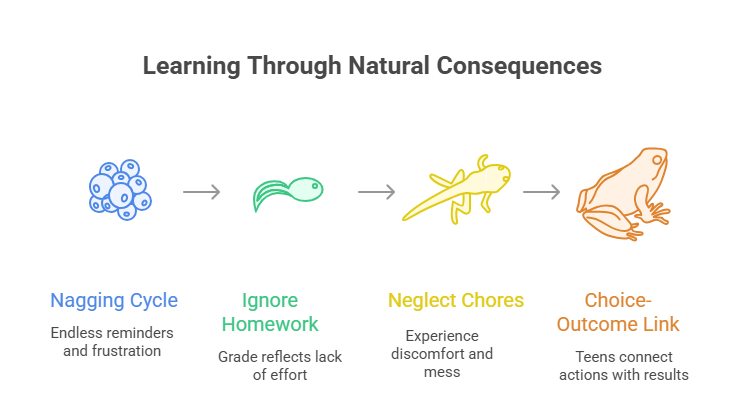 3. Let Natural Consequences Do the Teaching 🌱